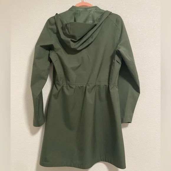 UNIQLO Long Army Green Jacket - XS - Picture 2 of 8